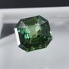 Sapphire Bluish Green Square Cut Natural 8.55 Ct Loose Gemstone Rare CERTIFIED P-0868