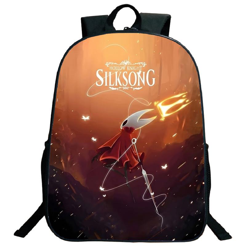 Hollow Knight 2 Backpack Silksong School Bag Hornet Fridge Magnet Boy Children Kid Child Teenager Schoolbag Primary Bookbag Teen Bagpack