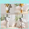 Plush Tiger Keychain With Pull String For Bag Decoration And Gifts
