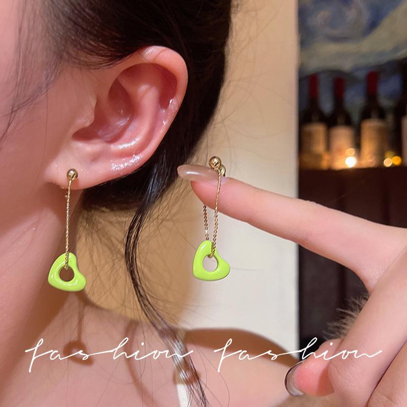 

New Arrival Retro Red Braided Earrings, Exquisite Unique Design Female Ear Studs, Advanced Sense Fashion Ear Accessories
