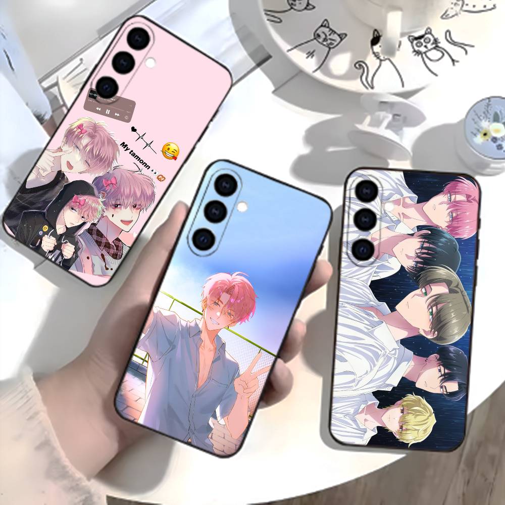D-Tamon's B-Side Phone Case For Samsung Galaxy A73,A21s,A22,A31,A52,A53,A71,A41Soft Black Shell