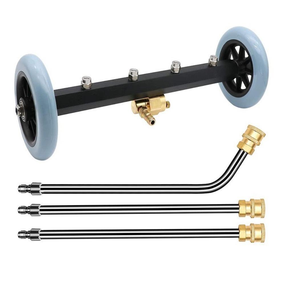 

4000 PSI Undercarriage Pressure Washer High Pressure Surface Cleaner Under Carriage чёрный