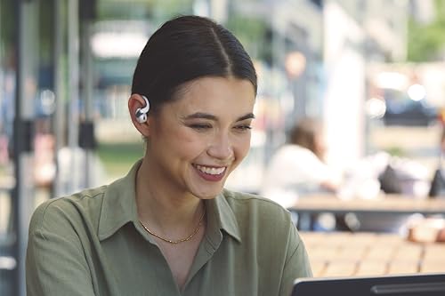 JBL Sense Pro True Wireless Earphones Open-Ear Hi-Res Audio Wireless Charging Bass Boost Multi-Point Connectivity IP54 Dust Water Resistance Liquid