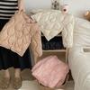 Children Down Outerwear Boys Girls Autumn Winter Warm Jacket Simple Children Windproof Coats
