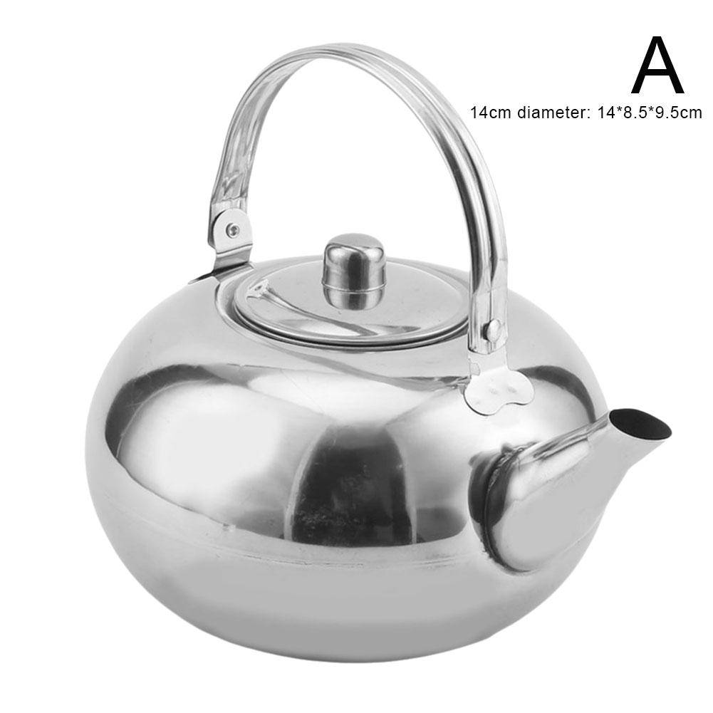 

Стальной чайник, кофейник, чайник с фильтром для чайных листьев, емкость для кофе-кунга, большая D9S3 A-1pcs