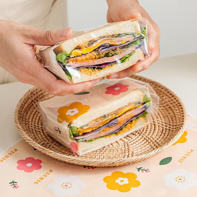 50 Stück Sandwich-Verpackungspapier, lebensmittelecht, ölbeständig, natürliche Farbe, Essenstablett-Pad-Papier