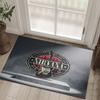 Nirvana Design Crystal Velvet Carpet Cozy Non?Slip Printed Rug For Bedroom Living Room Entrance