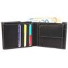 Portefeuille - EXCELLANC - Gabriel - Cuir véritable - Format horizontal - 10 fentes cartes