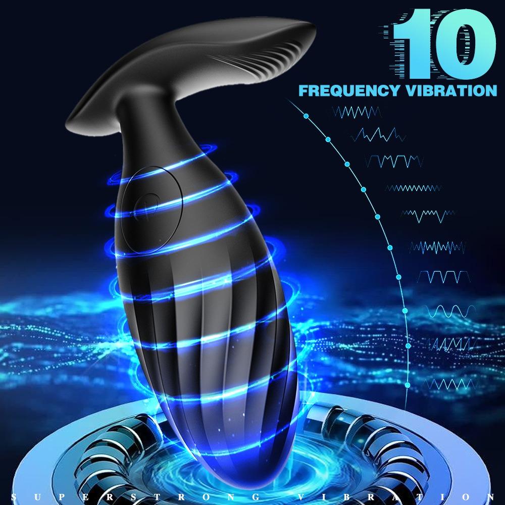 360 Remote Control Rotating Plug Anal Vibrator Dildo Silicone Prostate Massage Anal Butt Plug Dilator Sex Toys For Women Men