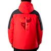 adidas New Year Color Block Spliced Warm Hooded Cotton Jacket Men Jackets Red GN7382