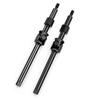 YEAHRUN 2PCS Steel CVD Front Axle Drive Shaft 48.5/52.5mm for 1:24 RC Crawler Car Axial SCX24 All Series Upgraded Parts