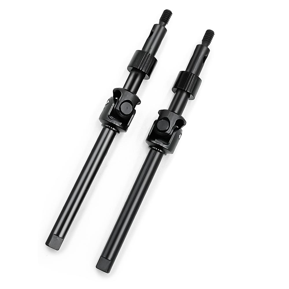 YEAHRUN 2PCS Steel CVD Front Axle Drive Shaft 48.5/52.5mm for 1:24 RC Crawler Car Axial SCX24 All Series Upgraded Parts
