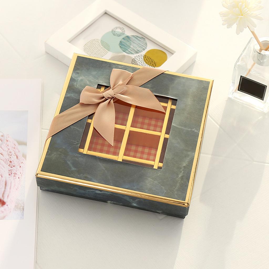 9/25 Grids Chocolate Display Box Trendy Candy Box for Wedding Holiday Valentines Day Christmas  Party Supplies