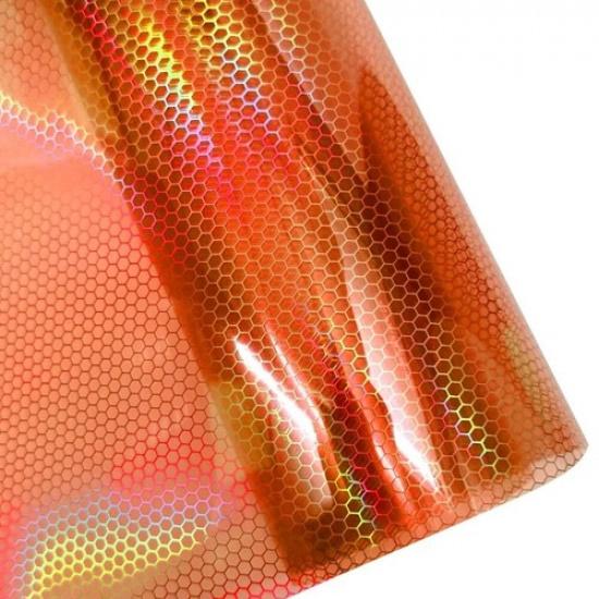 Car Honeycomb Headlight Taillight Lamp Vinyl Wrap Automobile Headlight Stickers
