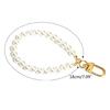 Imination Pearl Wrist Lanyard Keychain Anti-Lost Phone Charm Strap Pendant