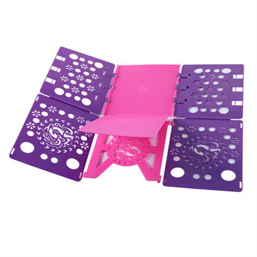 KUUJOJO T-Shirt Folding Board Durable Flip Fold Clothes Folder Save Time Easy to Fast Plastic Clothes Folding Boards for Adults