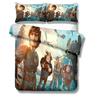 Luxurious How To Train Your Dragon Design Bedding Set With Duvet Cover Pillowcase