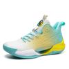Nitrogen Anti-slip Basketball Shoes for Boys, Children and Young Professional Practical Lightweight Breathable Sports Shoes for Women Luminous