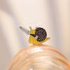 Decorative And Whimsical Snail Brooch Crafted From Alloy With Vibrant Finish Enamel