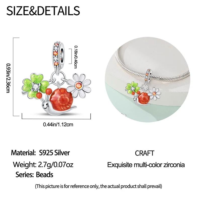 Copper Bouquet Of Flowers Cat Swallow Snail Butterfly Pendant Charms Beads Fit Bracelet Diy Birthday Jewelry Gift