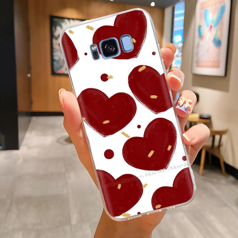 Case For Samsung Galaxy S8 Plus S 8 Phone Cover Cute Cartoon Cases Painted Soft TPU Coque For Samsung S8 S8+ Protective Fundas