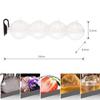 Eiswürfelbereiter mit 4 Mulden, 3D-DIY-Silikon-Whisky, 5,5 cm Eisball-Formschale, flexibles Silikon-Whisky-Cocktail-DIY-runde Eisballschale