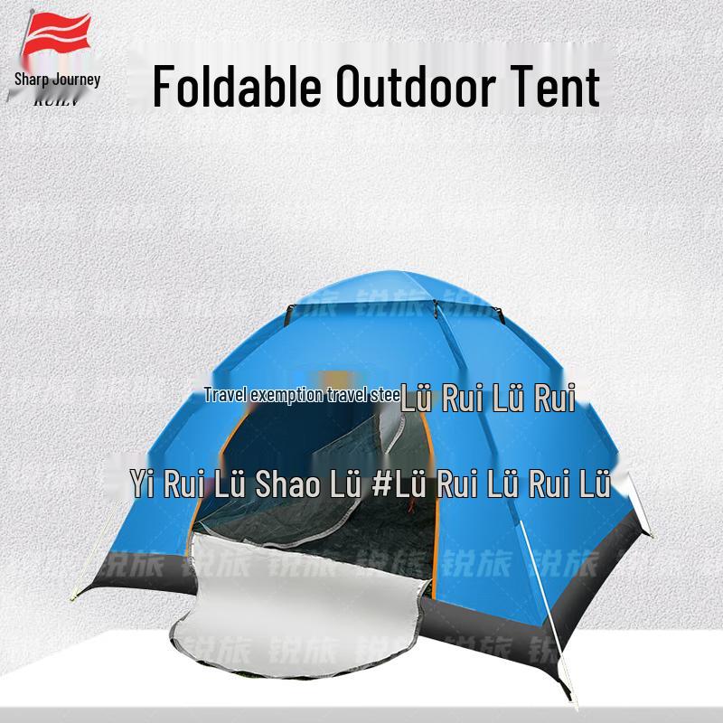 Quick-Setup Portable Outdoor Camping Tent Single Person