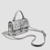 2024 Women's Fashion Versatile Lace Handbag: New Light Luxury Shoulder and Crossbody Small Square Bag