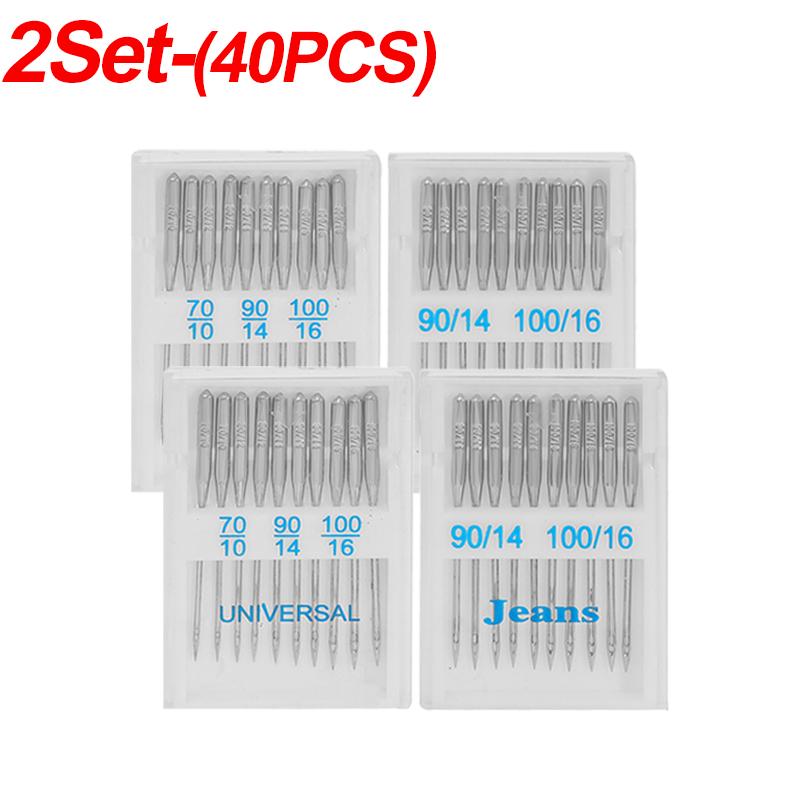 Universal Sewing Machine Needles High Carbon Steel Heavy Duty Sewing Machine Needle For Fabrics Pants Household DIY Sewing Tools