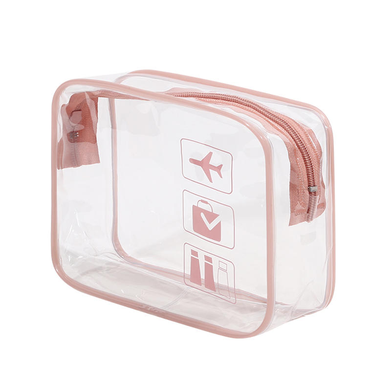 Women Handless Transparent PVC Makeup Bag Large Capacity Waterproof Storage Bags Female Travel Portable Toilet Bag