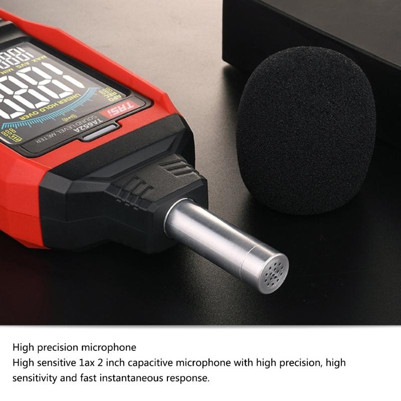 Digital Sound Level Meter Reliable Industrial Volume Detectors Volume Evaluators Sound Level Test for Home and Workplace
