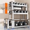 Bieying 3-Tier Wall-Mounted Kitchen Storage Rack
