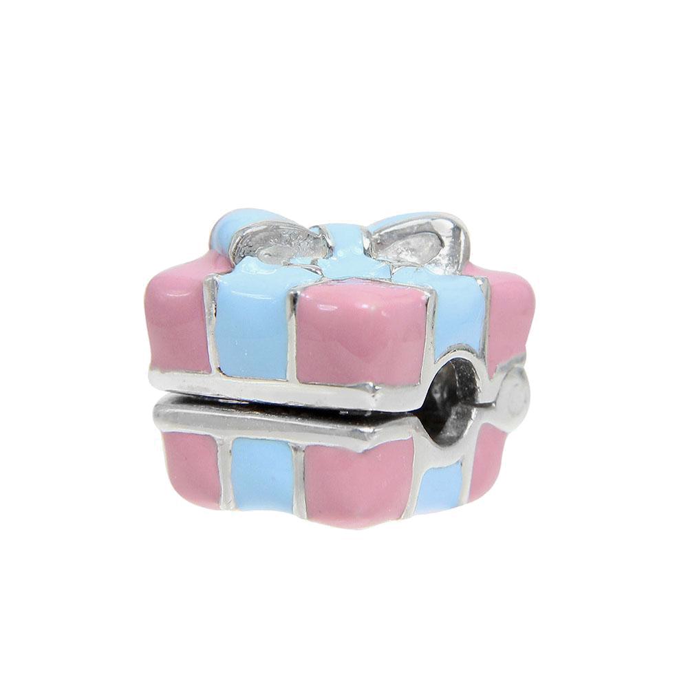 Original Copper Charms Birthday Cakeprint Pendant Beads Fit Bracelets Necklaces Trinket Women Diy Jewelry Gifts