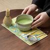 5/7pcs Matcha Tea Set Ceramic Matcha Bowl Bamboo Whisk Teaspoon Tea Kit Making Set for Matcha Lovers Tea Ceremony Accessories
