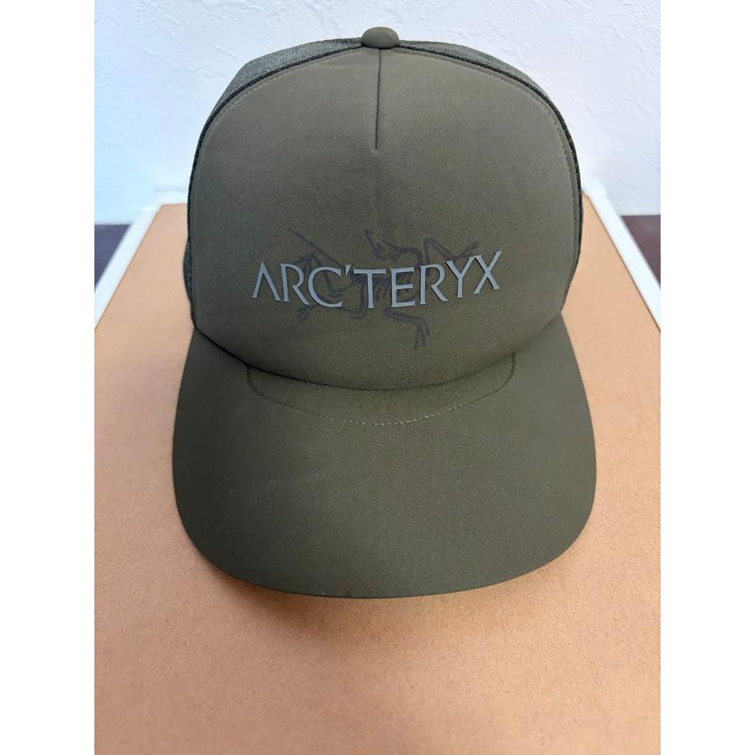 Used ARC TERYX Birdward Trucker Cap Khaki S/M size