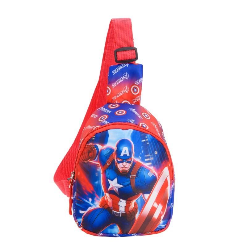 Printed Avengers Superhero Crossbody Bag Kids Cute Outdoor Bags Shoulder