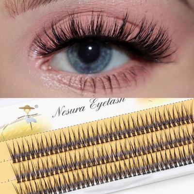 Natural Eyelashes Swallow Tail False Lashes Eye Makeup Tool Individual Lashes Eye Extension