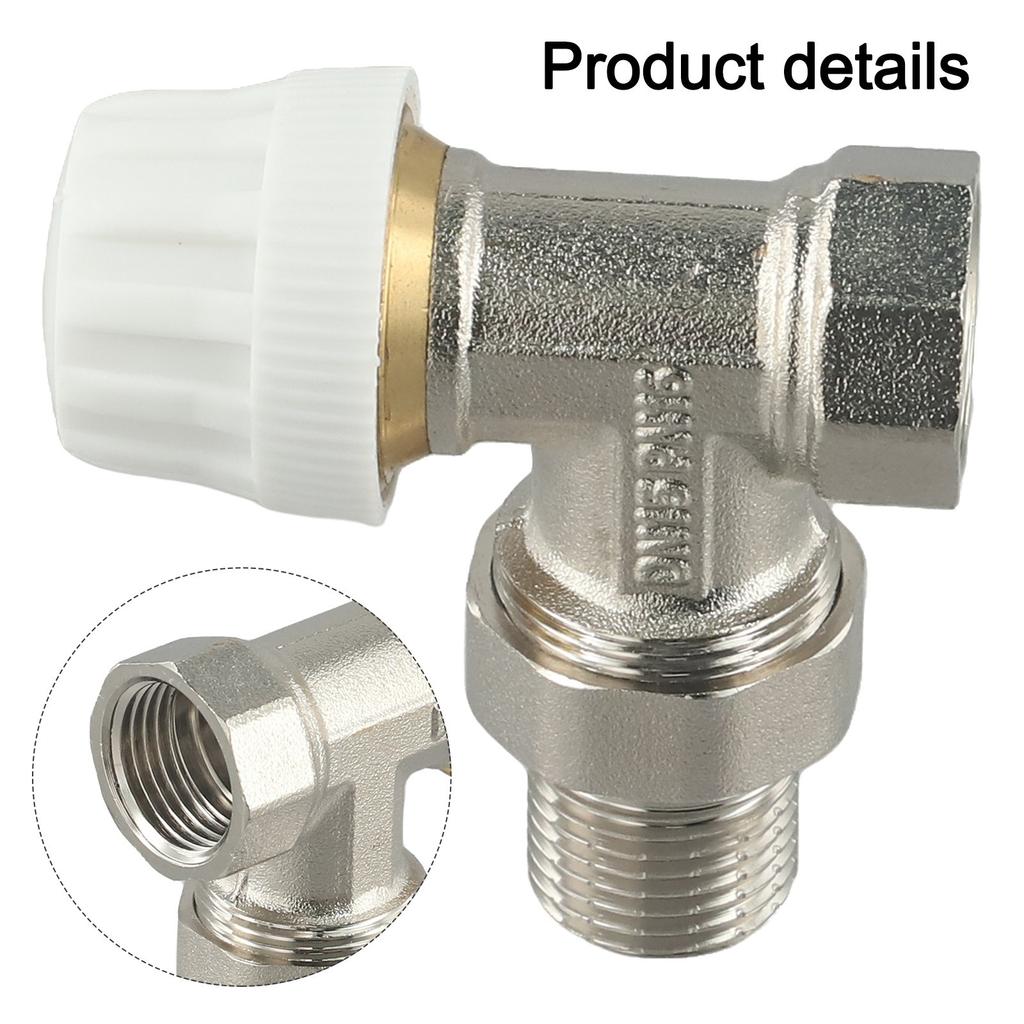 Brass Angle Thermostatic Valve Self-Regulating Valve
