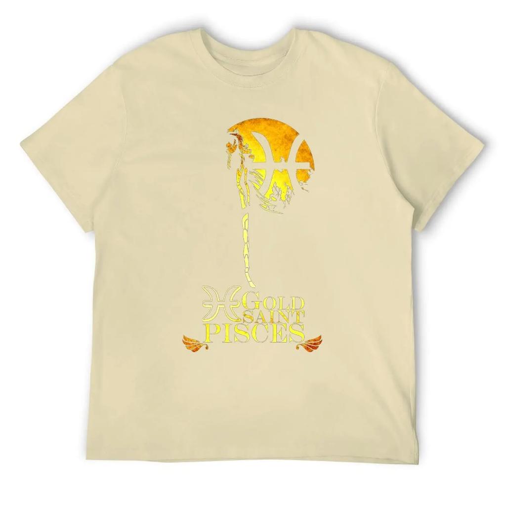 Pisces Twelve Constellation (1) T-shirt Round Neck Sports Top Tee Funny Leisure Nerd USA Size