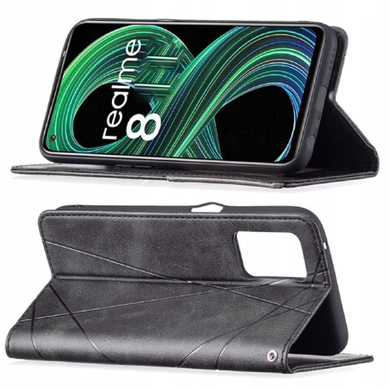 Zaps Origami Realme 8/8 Pro Czarny