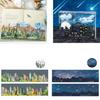 Travelling Theme Beauty Tape Masking Tape Lovely Decorative Tape Hand Account Tape for Journaling Scrapbooking