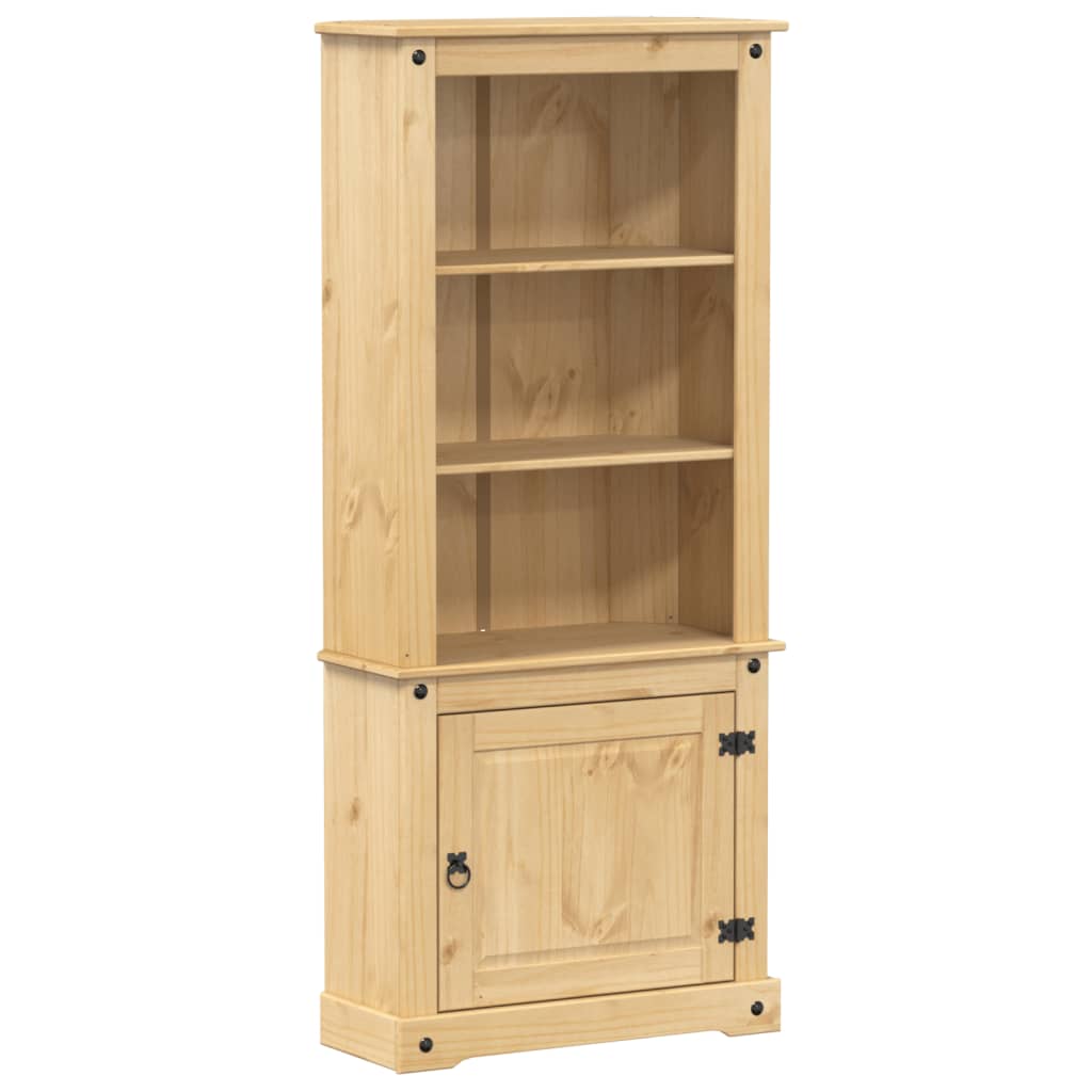 Highboard Corona 74x38x170 Cm Solid Pine Wood