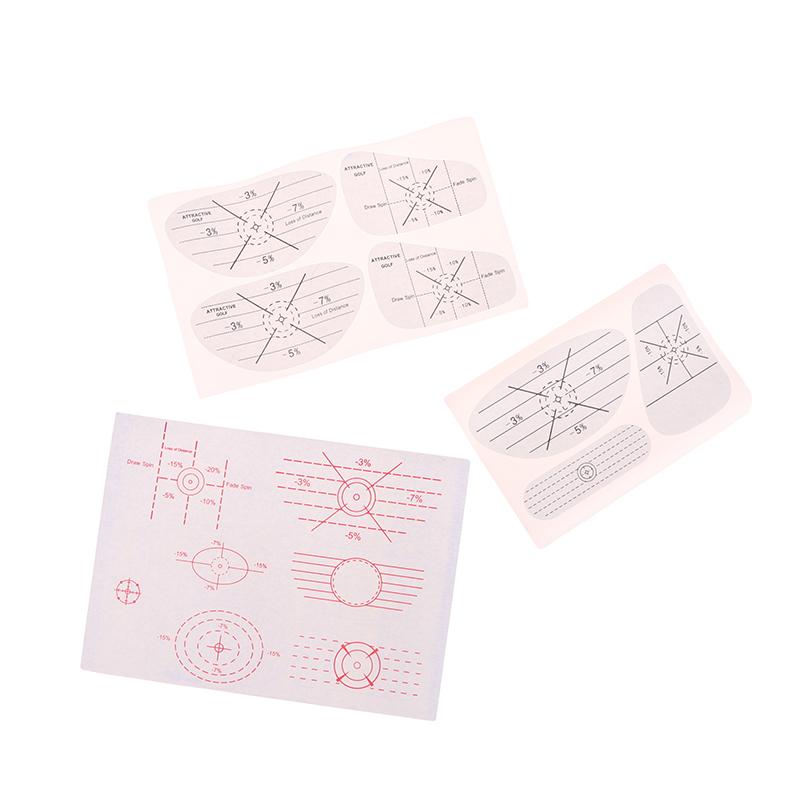 10 Bucăți Autocolante Impact Golf Autocolant Etichete Supradimensionate Rola Înregistrator Lovire Mingi Pentru Bărbați Femei Accesorii Practică Golf