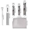 Maniküre-Set Persönliche Pflege Nagelknipser-Set 5 Teile Nagelknipser-Set Pflegeset Geschenk für Verwandte Freunde Familien Reise