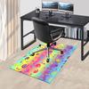 1PC Spiral Patterns Non-Slip Floor carpet, suitable for Office, bedroomand playrooms. It can also be used as a sofa footrest cover-T61