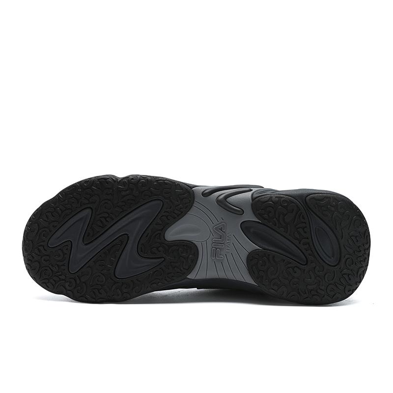 Fila Blur 2025 Mode Klassisch Bequem Vielseitig Stützend Leicht Low-Top Freizeitschuhe Damen Sneaker Shadow-Schwarz Grau F12W532120FDB