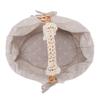 Wicker Picnic Basket with Removable Liner Hand Woven Empty Picnic Hamper Basket with Handle for