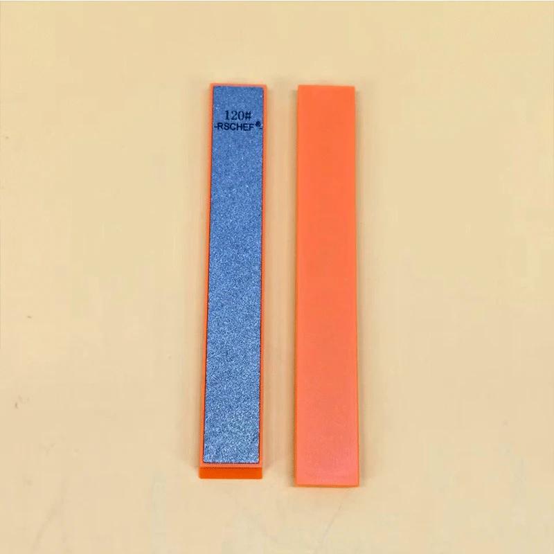 RSCHEF New Orange Base Diamond Whetstone for Knife Sharpener Sharpening Stone Diamond Whetstone Honing Stones Oil Stone SET