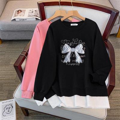 Plus Size Autumn Hoodie, 200-350 Jin, Loose Fit, Bust Sizes 150/160-1100