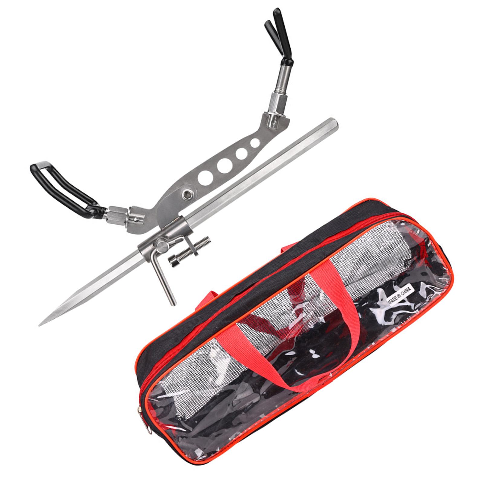 

Подставка для удочек из нержавеющей стали, складная стойка для удочек, кронштейн для морской рыбалки, тип A